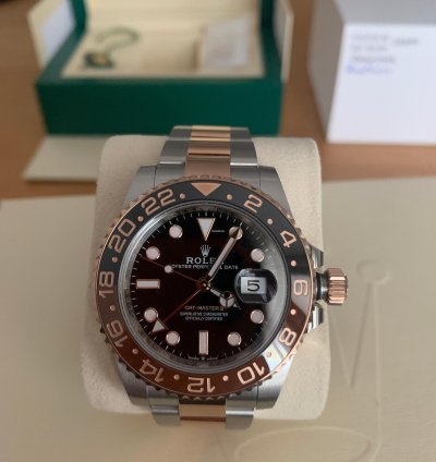 Rolex Gmt-master Ii Full Set Mit Erstkaufrechnung Neu Ungetragen