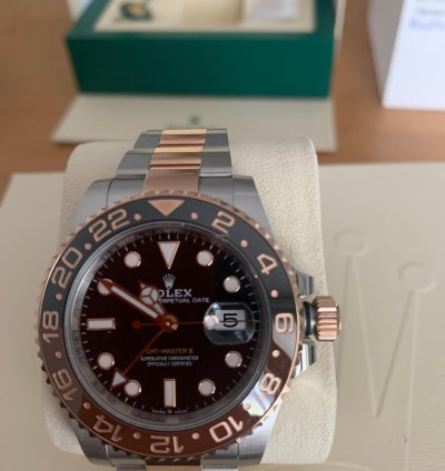 Rolex Gmt-master Ii Full Set Mit Erstkaufrechnung Neu Ungetragen