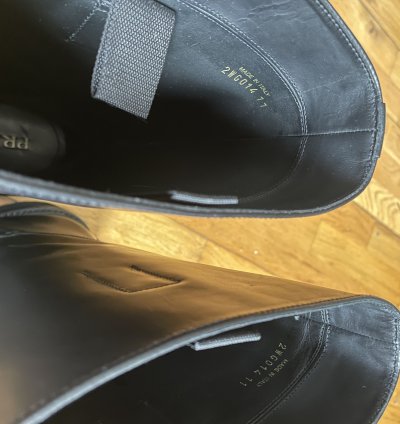Prada Raf Simons Fall 2022 Leather Boot