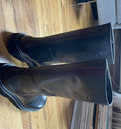 Prada Raf Simons Fall 2022 Leather Boot