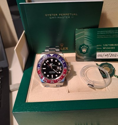 Rolex Gmt-master Ii Full Set Nuovo Mai Indossato Concessionario Italiano