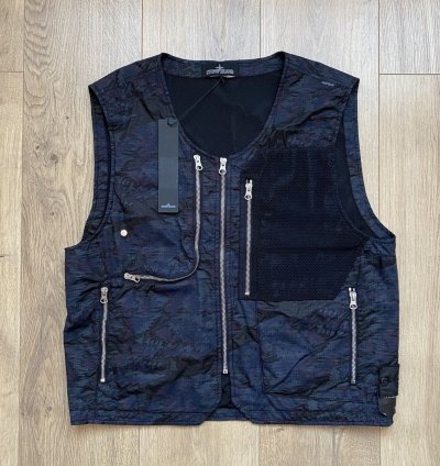 Stone Island Shadow Project Multi Zip Technical Cargo Vest