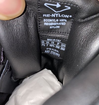 Prada Re-nylon Adidas Forum High In Core Black