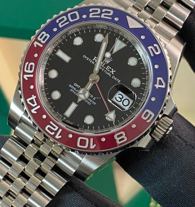 Rolex Gmt-master Ii Full Stickers 2022 New Gmt-master Ii Pepsi Steel Jubilee 126710blro Full Set