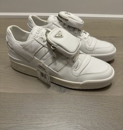 Prada Re-nylon Adidas Forum Low Bnwt
