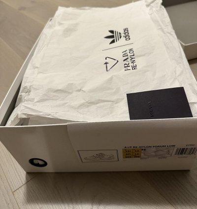 Prada Re-nylon Adidas Forum Low Bnwt