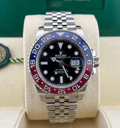 Rolex Gmt-master Ii In Stock 2025 Gmt-master Ii Pepsi 126710blro Jubilee Bracelet