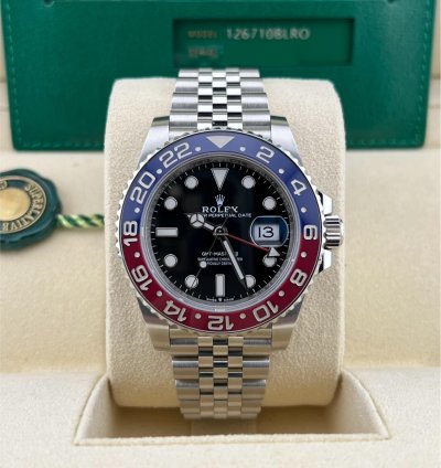 Rolex Gmt-master Ii In Stock 2025 Gmt-master Ii Pepsi 126710blro Jubilee Bracelet
