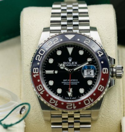Rolex Gmt-master Ii Jubilee Bracelet Pepsi 126710blro 2024
