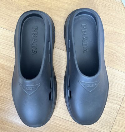 Prada Rubber Mules Mellow Mule