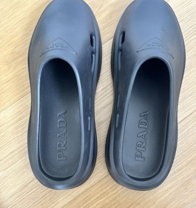Prada Rubber Mules Mellow Mule