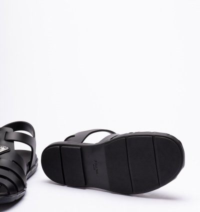 Prada Rubber Sandals Size Uk 9 For Men