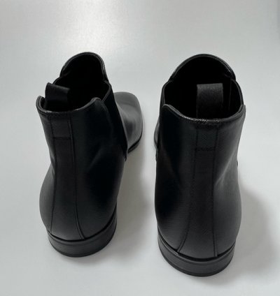 Prada Saffiano Leather Chelsea Boots Black Men Uk 8 Us 9
