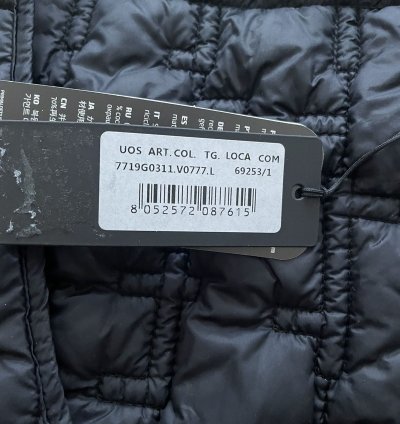 Stone Island Shadow Project Quilted Vest Black