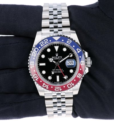 Rolex Gmt-master Ii New 2025 126710blro Pepsi Jubilee Steel 40 Mm