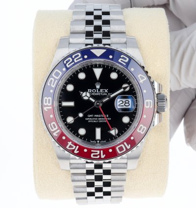 Rolex Gmt-master Ii New 2025 126710blro Pepsi Jubilee Steel 40 Mm