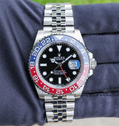 Rolex Gmt-master Ii New 2025 126710blro Pepsi Jubilee Steel 40 Mm