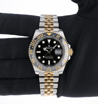 Rolex Gmt-master Ii New 2025 126713grnr Jubilee Yellow Gold Steel 40 Mm