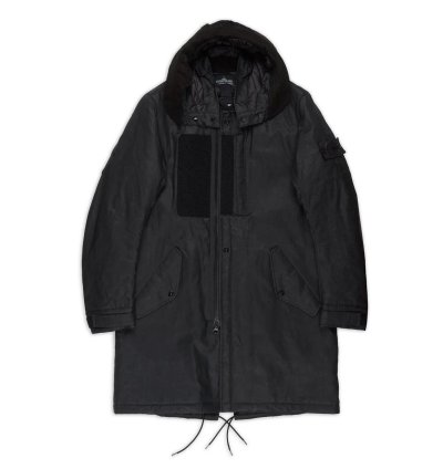 Stone Island Shadow Project Rubberized Linen Parka