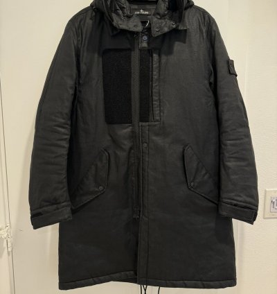 Stone Island Shadow Project Rubberized Linen Parka
