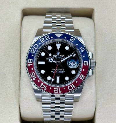 Rolex Gmt-master Ii New 2025 Gmt-master Ii Pepsi 40mm 126710blro Jubilee