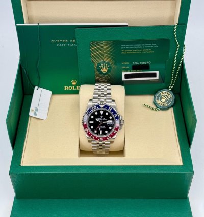 Rolex Gmt-master Ii New 2025 Gmt-master Ii Pepsi 40mm 126710blro Jubilee
