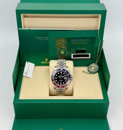 Rolex Gmt-master Ii New 2025 Gmt-master Ii Pepsi 40mm 126710blro Jubilee