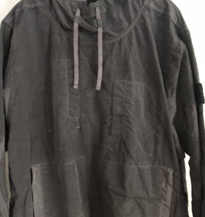 Stone Island Shadow Project Striped Nylon Metal Jacket