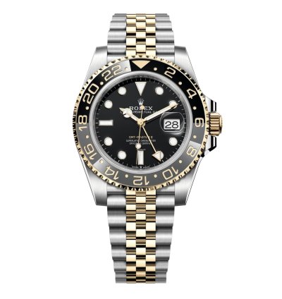 Rolex Gmt-master Ii New 2025 Jubilee Bracelet Two Tone Yellow Gold Black Gray Ceramic Bezel 40mm