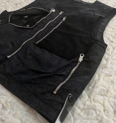 Stone Island Shadow Project Utility Vest Black Ss23 Gilet