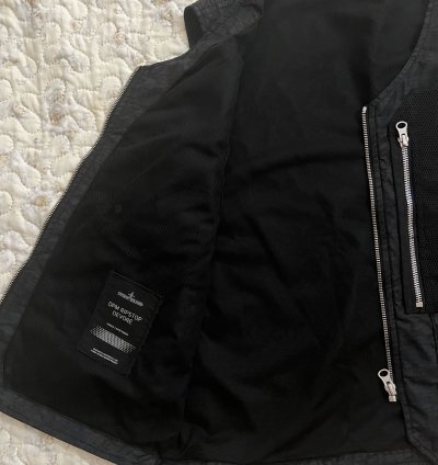 Stone Island Shadow Project Utility Vest Black Ss23 Gilet