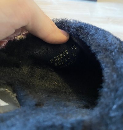 Prada Shearling Fur Logo Plaque Mules Clogs Slip On