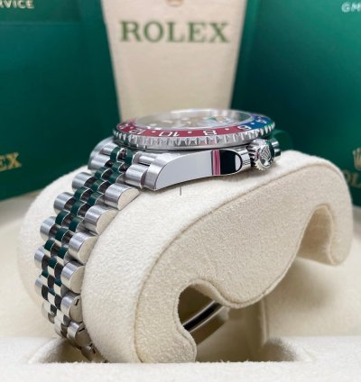Rolex Gmt-master Ii New Gmt-master Ii 126710blro 40mm Stainless Steel Pepsi Jubilee Bracelet