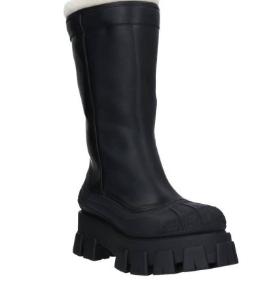 Prada Shearling Monilith Boots