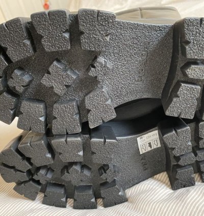 Prada Shearling Monilith Boots