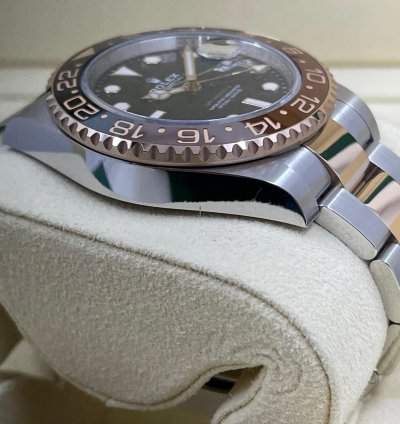 Rolex Gmt-master Ii New Gmt-master Ii 126711chnr Rootbeer Steel Everose Rose Gold