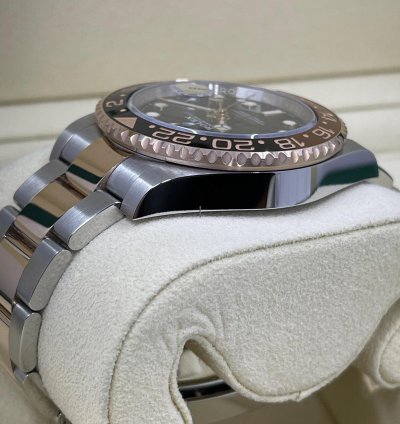 Rolex Gmt-master Ii New Gmt-master Ii 126711chnr Rootbeer Steel Everose Rose Gold