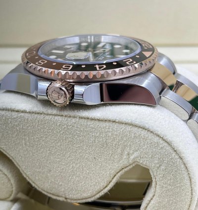 Rolex Gmt-master Ii New Gmt-master Ii 126711chnr Rootbeer Steel Everose Rose Gold