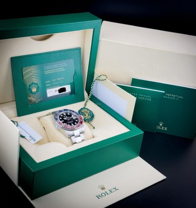 Rolex Gmt-master Ii New Rolex 126710blro Gmt-master Ii Pepsi Ref - Oyster Bracelet Complete Set