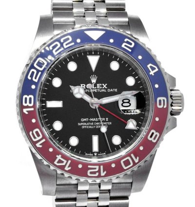 Rolex Gmt-master Ii New Rolex Gmt-master Ii Steel Ceramic Pepsi Jubilee Watch 23 126710blro