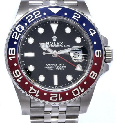 Rolex Gmt-master Ii New Rolex Gmt-master Ii Steel Ceramic Pepsi Jubilee Watch 23 126710blro