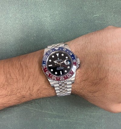 Rolex Gmt-master Ii New Rolex Gmt-master Ii Steel Ceramic Pepsi Jubilee Watch 23 126710blro