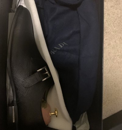 Prada Single Monk Dress Shoe