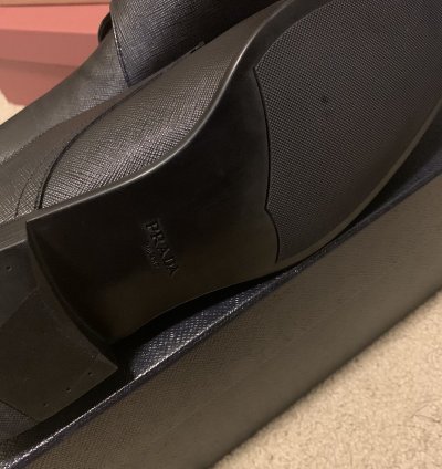 Prada Single Monk Dress Shoe