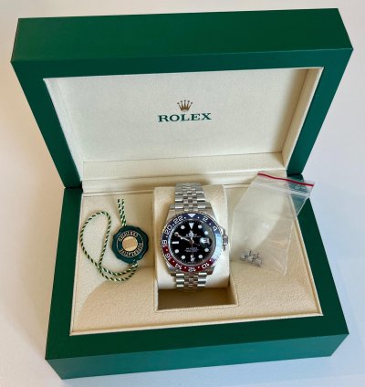 Rolex Gmt-master Ii New Unworn And Full Set