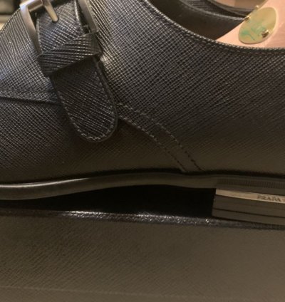 Prada Single Monk Dress Shoe