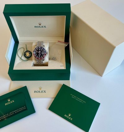 Rolex Gmt-master Ii New Unworn And Full Set