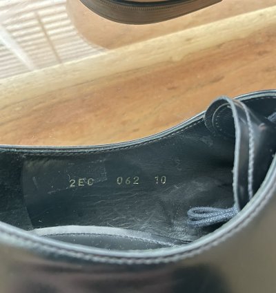 Prada Smooth Leather Lace Up Dress Shoe