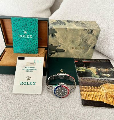 Rolex Gmt-master Ii Nos Mai Indossato Full Set