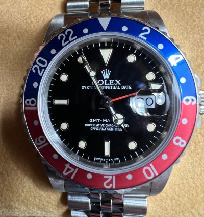 Rolex Gmt-master Ii Nos Mai Indossato Full Set